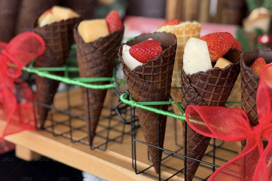 Live Station Ốc Quế Và Trái Cây 2