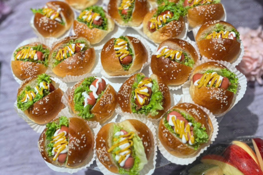 Tiệc Finger Food Decor Tone Tím 40 Khách 5