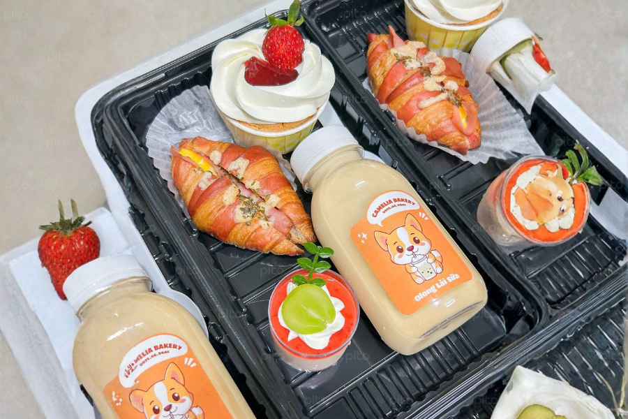 Box 3 Bánh Và Trà Sữa