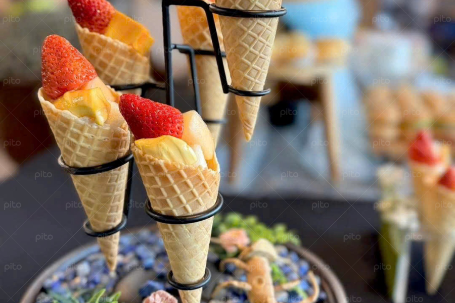 Live Station Ốc Quế Và Trái Cây 3