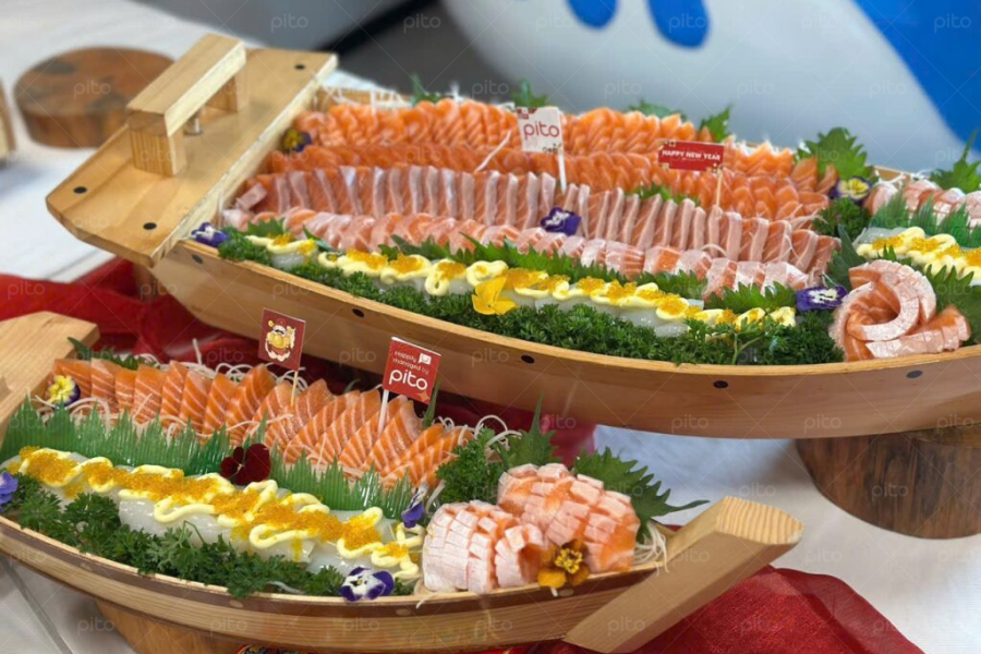 Tiệc Buffet Sashimi Chuẩn Nhật 100 Khách 3