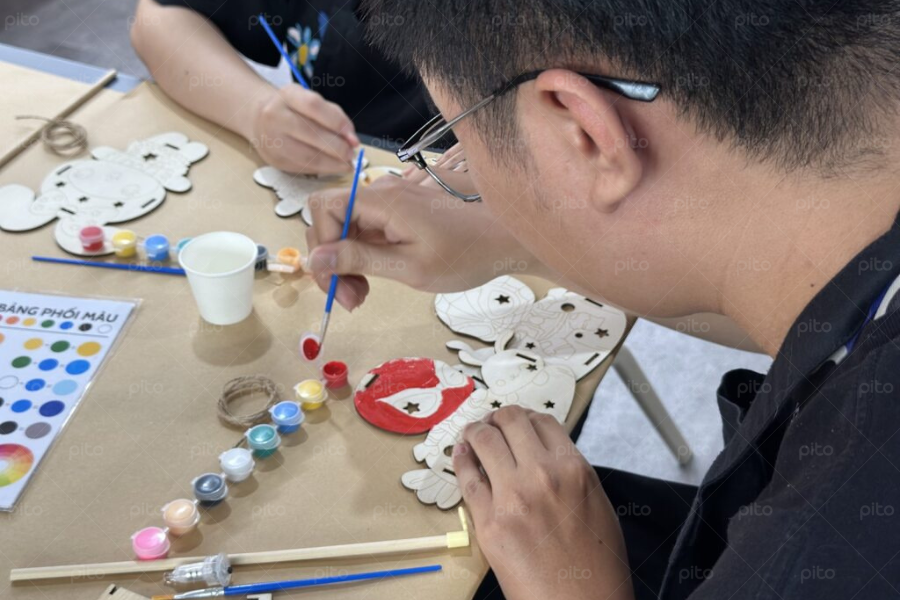 Workshop Làm Lồng Đèn Gỗ 4