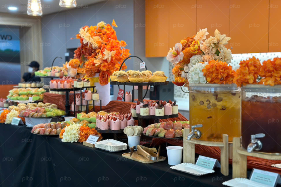 Tiệc Tea Break Vườn Hoa Rực Rỡ 2