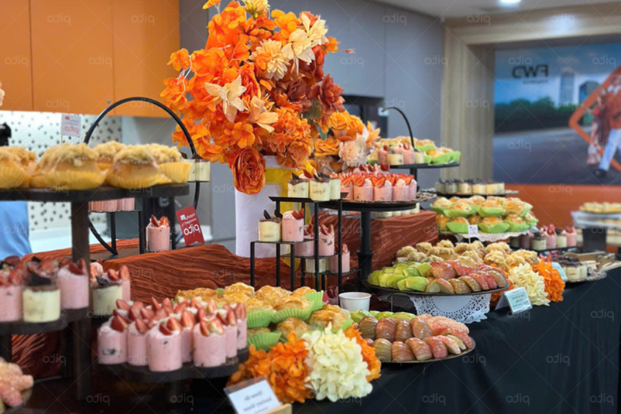 Tiệc Tea Break Vườn Hoa Rực Rỡ 4