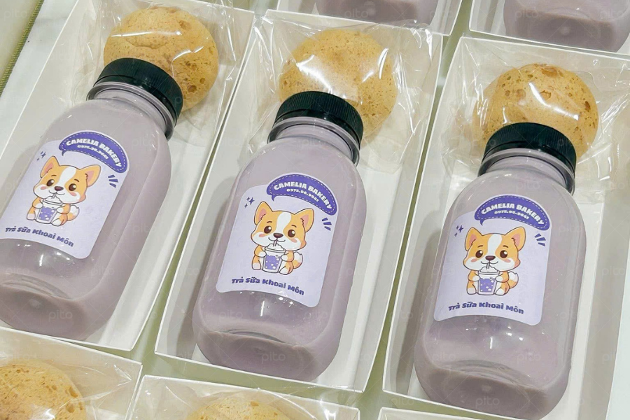 Box Trà Sữa Và Bánh Su Sing